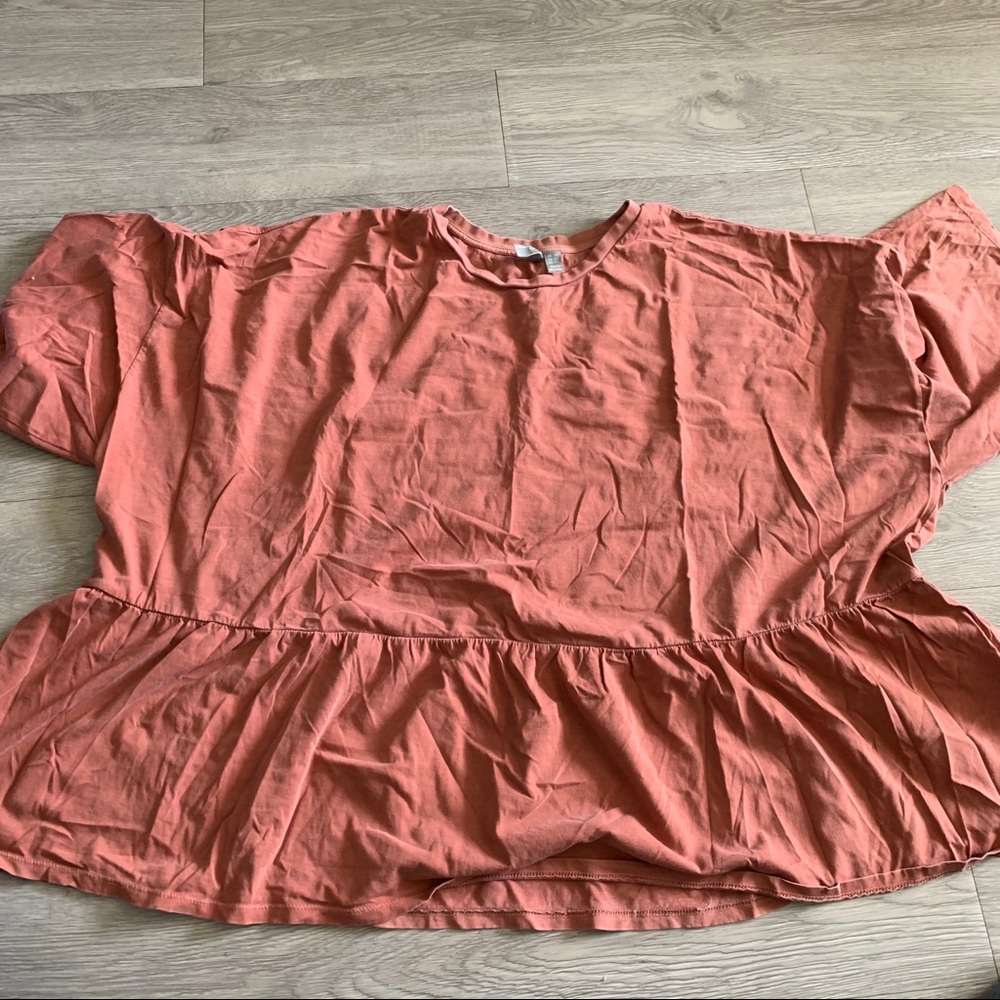 Dusty Pink Rose Tee